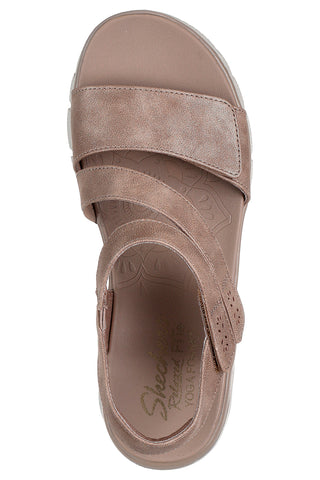 Sandali Taupe Vegan Skechers EASY GOING    ALL DAY CHIC