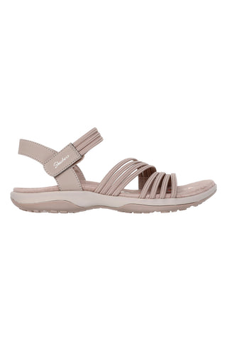 Veganske sandale Taupe Skechers Reggae Slim Coffee Run