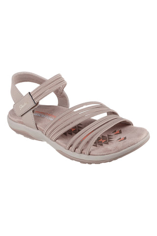 Veganske sandale Taupe Skechers Reggae Slim Coffee Run