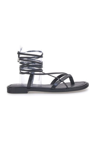 Črne sandale Schiava z infradito PITTARELLO SUN A6700101