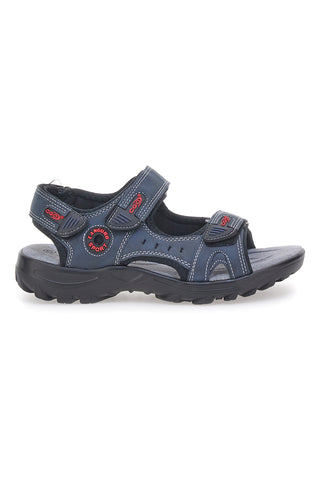 Modre sandale z zapenjanjem na velcro Canguro CA1002
