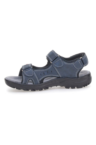 Modre sandale z zapenjanjem na velcro Canguro CA1002