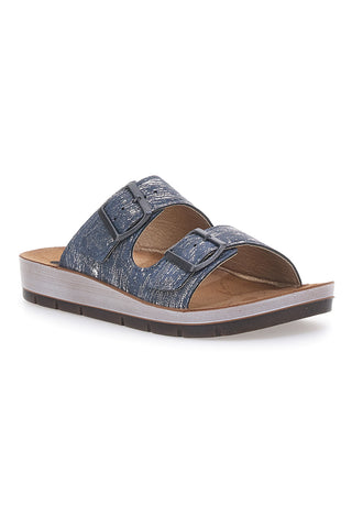 Modre copate z dvojno sponko Comfort Inblu 50 CP