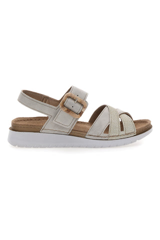 Zaprti beli sandali Inblu 47CN