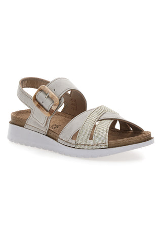 Zaprti beli sandali Inblu 47CN