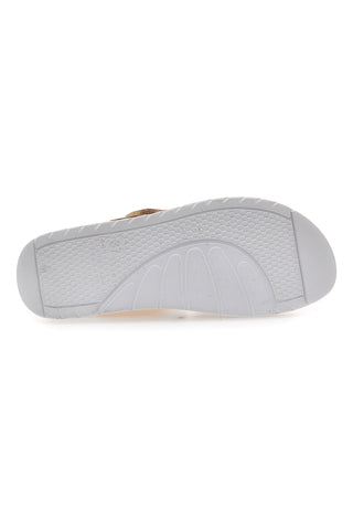 Bež sandali z zaponko Comfort Inblu 46 CN