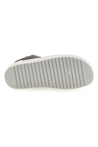Sandali z elastiko Taupe Eco Bio J526201