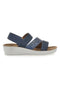 Sandali z elastičnim pasom Jeans Eco Bio J532404