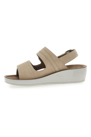 Sandali s polžki Taupe Eco Bio J532414