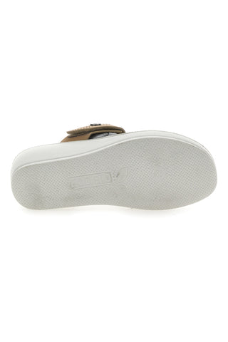 Sandalji z infradito Taupe Eco Bio J532334