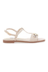 Sandali Crema Flat z verigo Ferre' F251