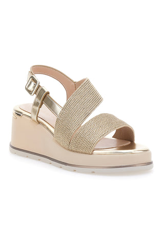 Sandali Oro Con Platform Mariella Burani K11003