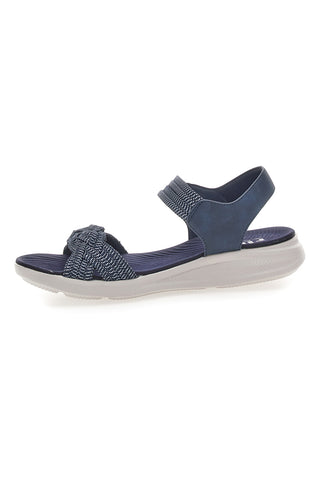 Sandali Navy z velcro trakom in prepletenim elastičnim trakom FIRST ACTIVE 3