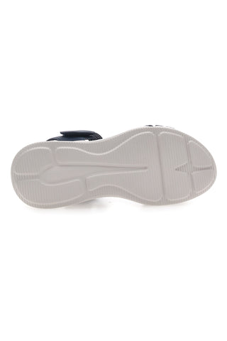 Sandali Navy z velcro trakom in prepletenim elastičnim trakom FIRST ACTIVE 3