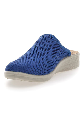 Modre copate z usnjenim podplatom FLY FLOT 83368FE