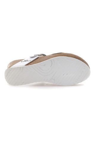 Bele sandale s klini Superga S11O923