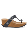 Črne japonke s klini Superga S11O923