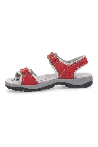 Rdeče športne sandale z zapenjanjem na velcro FLY DINAMIC FD50D
