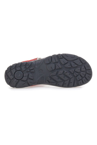 Rdeče športne sandale z zapenjanjem na velcro FLY DINAMIC FD50D