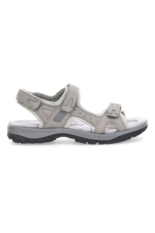 Sivi sandali z velcro zaponko Fly Dynamic FD51
