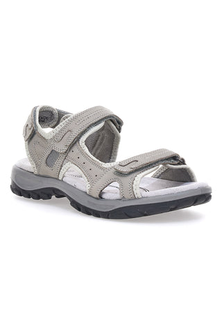 Sivi sandali z velcro zaponko Fly Dynamic FD51