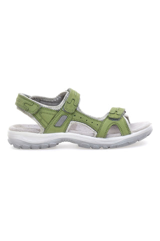 Zelene sandale z velcro zaponko Fly Dynamic FD51