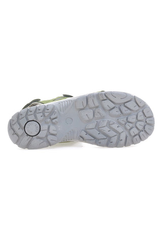 Zelene sandale z velcro zaponko Fly Dynamic FD51