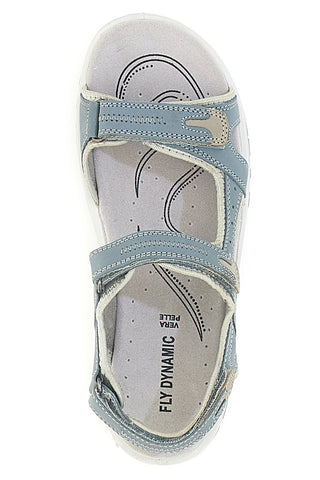 Modre športne sandale z nastavljivim zapenjanjem Fly Dynamic FD51