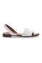 Bele sandale iz prave usnje Pittarello Look 225265