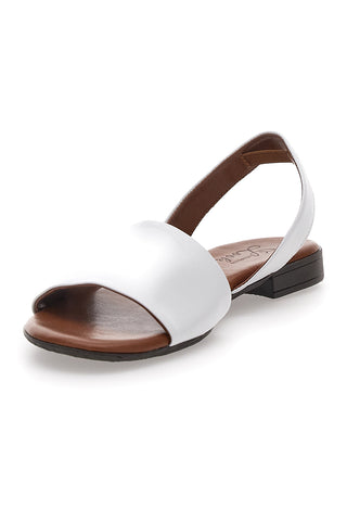 Bele sandale iz prave usnje Pittarello Look 225265