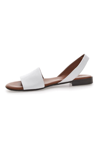 Bele sandale iz prave usnje Pittarello Look 225265
