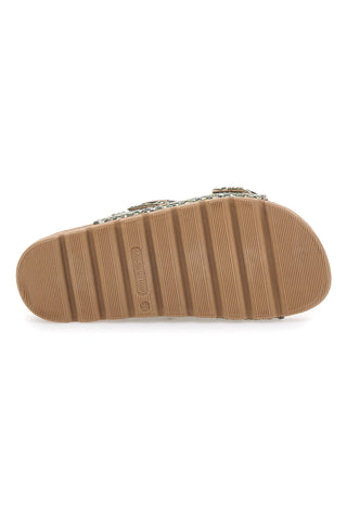 Večbarvne pletene natikače z dvojno sponko PITTARELLO BIO 335P20630SR