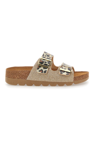 Zlati copati z dvojno sponko PITTARELLO BIO 335P20630SR