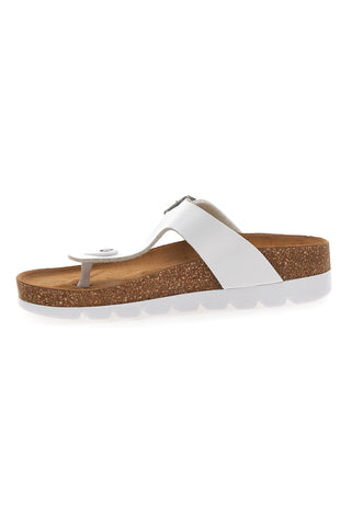 Bele japonke Infradito z anatomsko oblikovano podplatjo PITTARELLO BIO 335P2177SR