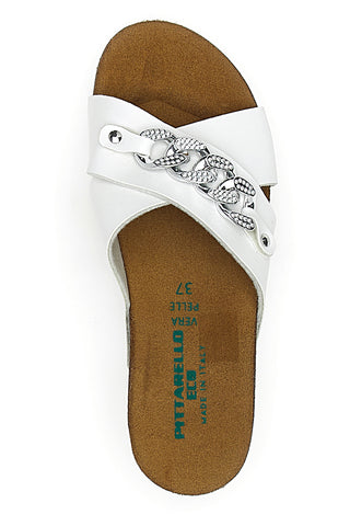 Bele copate Made in Italy Pittarello Eco 293A121SR