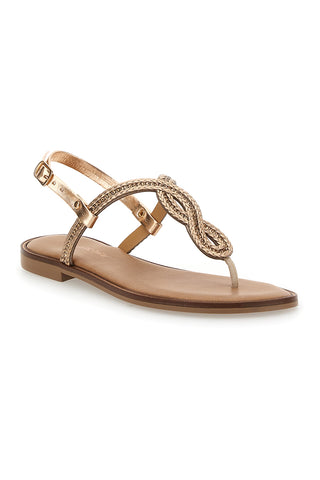 Ženske sandale Infradito Oro Rosa Le Havre Paris 5418