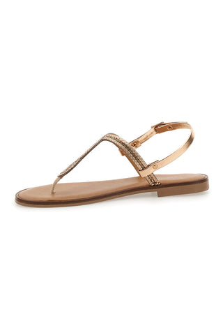 Ženske sandale Infradito Oro Rosa Le Havre Paris 5418
