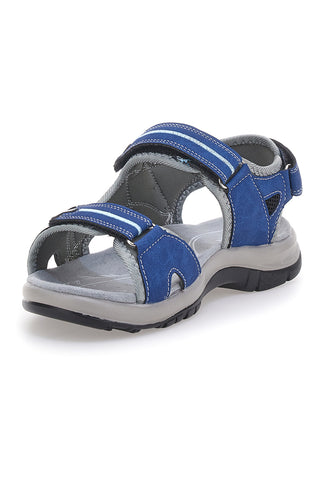Sivi in modri športni sandali z zapenjanjem na velcro TIGLIO 51357