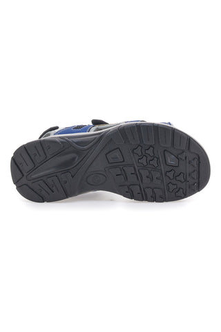 Sivi in modri športni sandali z zapenjanjem na velcro TIGLIO 51357
