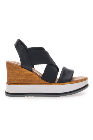 Črni sandali Made in Italy Pittarello 34953