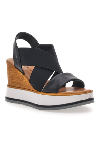 Črni sandali Made in Italy Pittarello 34953