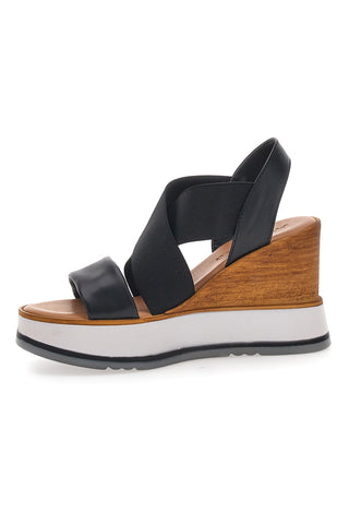 Črni sandali Made in Italy Pittarello 34953