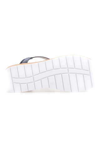 Modre sandale z dragulji MIO TEMPO LR253421