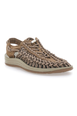 Spletene sandale v barvi taupe z vrvnim efektom gorpcore PITTARELLO TIERRA TOYA
