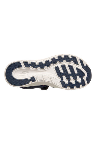 Mornarsko modri sandali z nastavljivimi prečnimi trakovi Skechers ARCH FIT 2.0 SANDAL FEELIN' BRIGHT