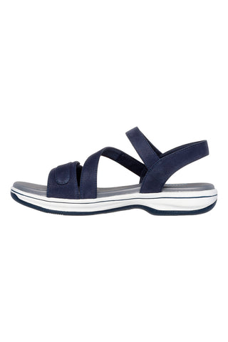 Mornarsko modri sandali z nastavljivimi trakovi Skechers BAYSHORE OSNOVNA NALOGA