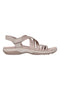 Taupe sandali z elastičnimi trakovi Skechers REGGAE SLIM SUNNYSIDE 2.0