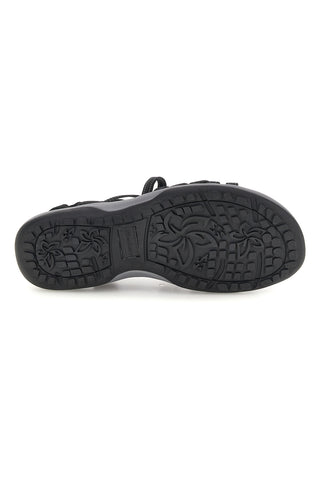 Črni sandali s spominsko peno Skechers Reggae Slim Summer Getaway