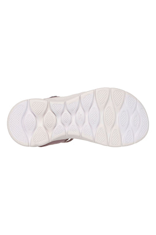 Roza sandali z elastičnimi trakovi Skechers Go walk flex sandal