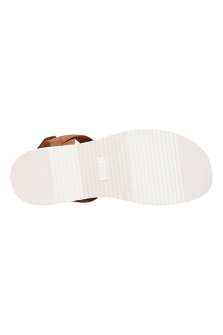 Rjavi sandali z velcro trakom in perforiranim trakom Skechers Desert kiss low